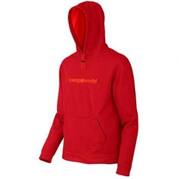 TRANGO Wislok Sudadera, Hombre, Rojo Chili, S