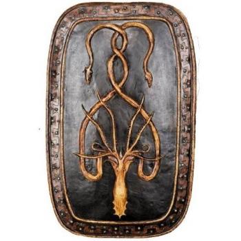 Pin Escudo Kraken de Zinc de la Casa Greyjoy - Game of Thrones, 6 x 4 cm
