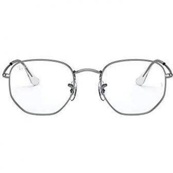 Ray-Ban RX6448 2501 Men's Eyeglasses Silver Size 48 (Frame Only) - Blue Light Block Available