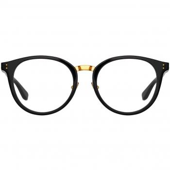 Linda Farrow MORGAN LFL1366 C3 Men's Gold Eyeglasses Frame 57mm with Blue Light Blocking Option