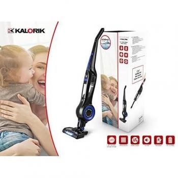 Aspirador Recargable Inalámbrico 2 en 1 TKG SKV 1004 - Potencia 35 W - Filtrado de Agua Antialérgico - Negro