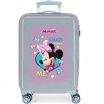 Disney Minnie Happy Helpers Maleta de Cabina Rígida Azul Claro 38x55cm 34L