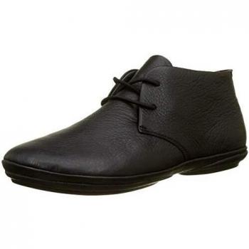 Camper Right Nina Women's Ankle Boots - Black Smooth Leather, Size 41