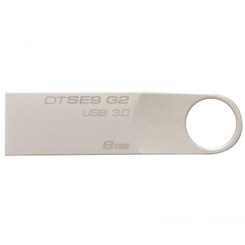 Kingston DataTraveler SE9 G2 - Memoria 8GB USB 3.0, Plateado