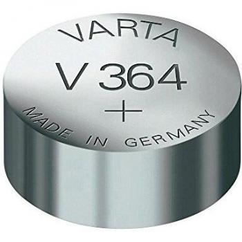 VARTA - Lote de 10 pilas de óxido de plata para relojes, V364