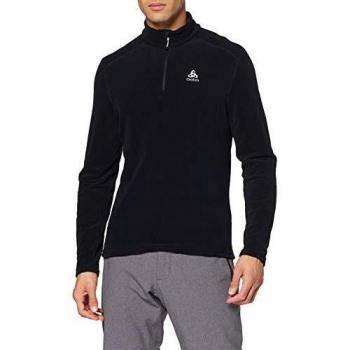 Odlo 1/2 Zip Le Tour Polar, Hombre, Negro, M