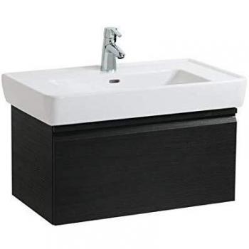 Mueble Bajo Lavabo Laufen Pro, 1 Cajón y Cajón Interior, Wengué, 77x39x45cm