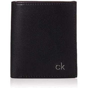 Calvin Klein - Smooth CK Mini NS 6 CC Coin Pass, Monederos Hombre, Negro