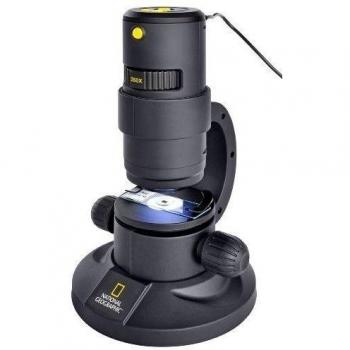 National Geographic 9011400 - Microscopio USB negro
