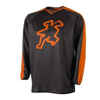 HEBO Camiseta Trial Baggy, Naranja, Talla M