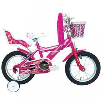 Umit J1451 Bicicleta Infantil, Niñas, Rosa, 14