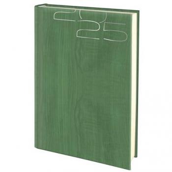 Agenda Deusto Cervino E-11 Verde 17 x 24 cm 2025, Agenda 2025 día página, multilingüe, planificador diario, diario personal y de oficina, planner anual de notas y citas, calendario 202