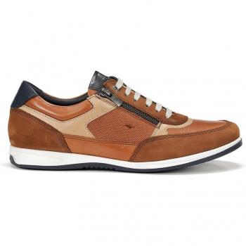 Fluchos - Zapatos de cordones de hombre fabricados en piel y Zapatillas deportivas hombre F1288