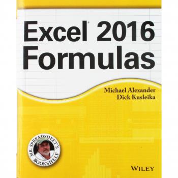 Excel 2016 Formulas