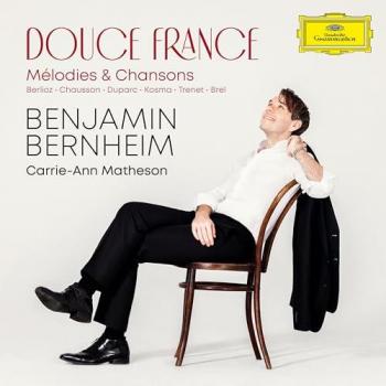 Douce France - CD con Benjamin Bernheim y Carrie-Ann, incluye música clásica