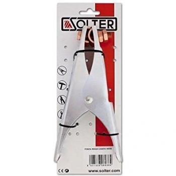 SOLTER - Pinza de soldadura, masa chapa, 400A