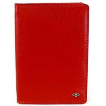 HGL Cartera Piel Rojo 11536 Tarjetero de bolsillo tamaño de bolsillo A6