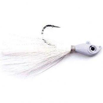 Mustad Big Eye Bucktail 3 oz - Blanco