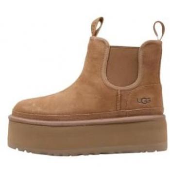 UGG Women's Neumel Platform Chelsea Boots - Brown, Size 38