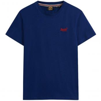 Superdry - Camiseta de hombre de algodón orgánico con logotipo Vintage Logo
