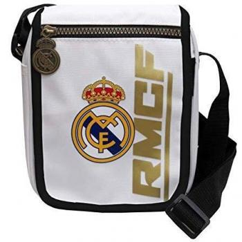 Real Madrid Portadiscman Bandolera Tiempo Libre y Sportwear, Adultos Unisex, Multicolor
