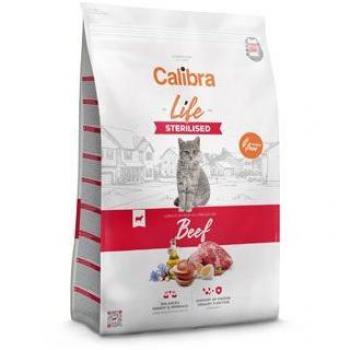 Calibra Pienso Life Sterilised de Ternera para Gatos 1,5 Kg - Alimento completo y equilibrado para gatos castrados/esterilizados con deliciosa carne de vacuno