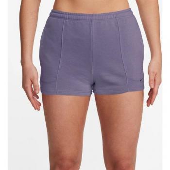 Pantalón Corto de Fitness Nike Sportswear Chill para Mujer - Talla S - Color Lila