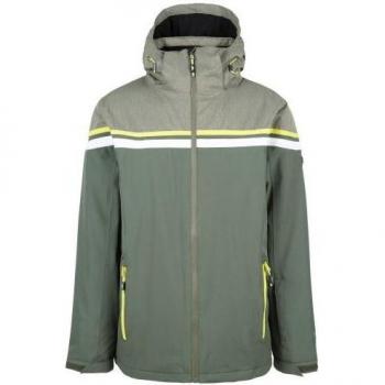 Trespass - Chaqueta de Esquí Dexy para Hombre, impermeable, transpirable, con aislamiento térmico, capucha ajustable, múltiples bolsillos, diseño ligero y cómodo