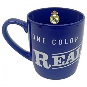 Taza Lacada Oficial Real Madrid de Cerámica 350 ml en Caja Regalo