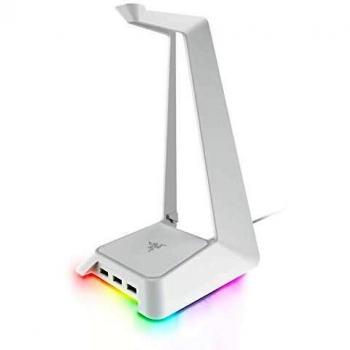 Razer Base Station Chroma Mercury - Soporte para Auriculares con concentrador USB