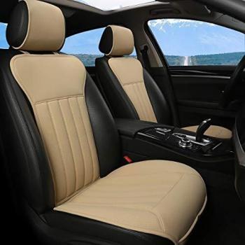 BLACK PANTHER Fundas Asientos Coche, Lujo Fundas para Asientos de Coche,Cuatro Estaciones Universal Antideslizante Protector Asiento Delanterocon Respaldo
