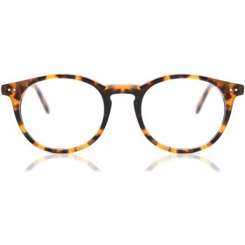 Gafas Anti-Azules Oval Montuta Completa Plástico Tortoiseshell Armazones Recetados para Hombre - SmartBuy Collection