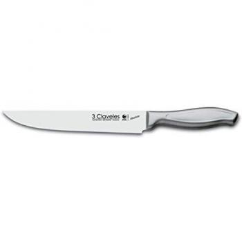 3 Claveles Absolute E 3C Cuchillo de Cocina de 7,5, 19 cm, Acero, 1 cm
