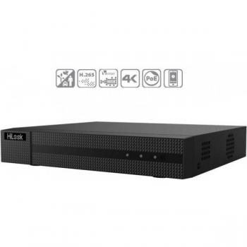 Grabador de Video en Red Hikvision Hilook NVR 4 Canales 5MP con Puertos PoE