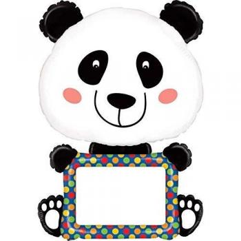 Betali 35403WE-P Globo de Panda Notable, Paquete único, Longitud 48 Pulgadas, Multicolor, Talla única
