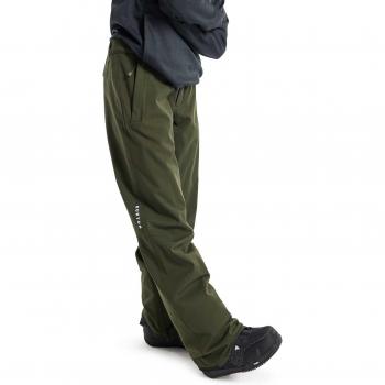 Pantalones de esquí y snow Burton Society 2L mujer forest night, color verde oscuro, talla XS