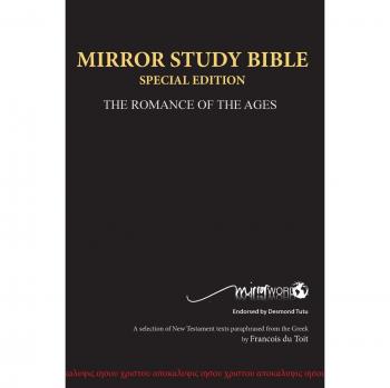 Mirror Study Bible 10th Edition Hardcover Wide Margin - Special Case Laminate, 1200 Pages, Excluding Acts, Updated December 2023