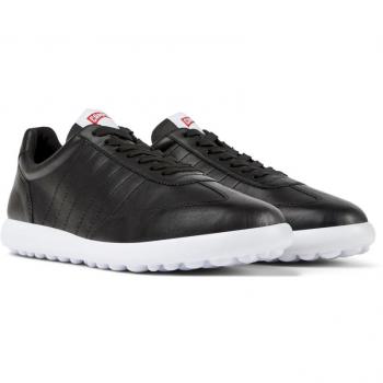 CAMPER Pelotas XLite Sneakers for Men Black Size 45 Smooth Leather Cotton Fabric