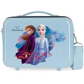 Disney Neceser Abs Nature Is Magical Adaptable Frozen II Azul