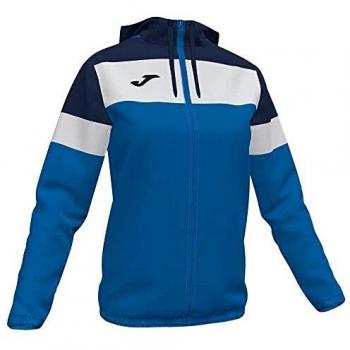 Joma Crew IV Chaqueta Impermeable para Mujer, Azul Real/Azul Marino, XL