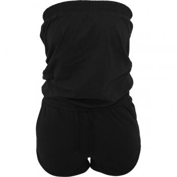 Urban Classics Ladies Plus Size Hot Jumpsuit - Black - XL to 5XL