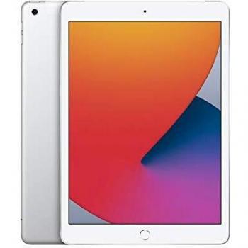 Apple iPad 2020, 10.2 Pulgadas, Wi-Fi + Cellular, 32GB - Plata (8ª Generación)