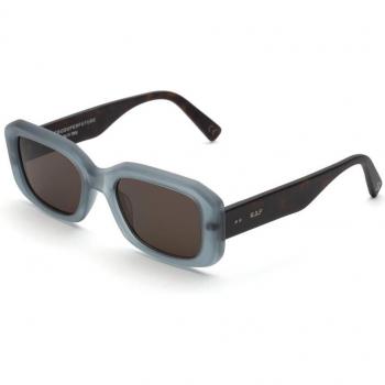 Retrosuperfuture VOCE PETROL QK0 Unisex Squadrata Blu Sunglasses Size 54