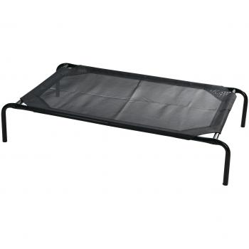 Cama para perros Vacation 130 x 80 cm, color negro, soporte hasta 35 kg