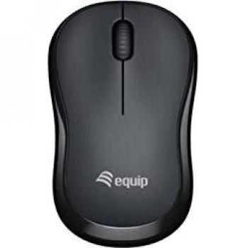 Equip 245111 - Ratón óptico inalámbrico Mini, Color Negro