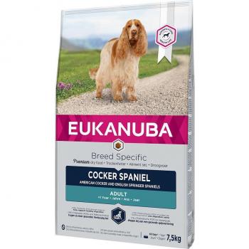 Eukanuba Breed Specific Cocker Spaniel +5 Years Adult Chicken 7.5 kg