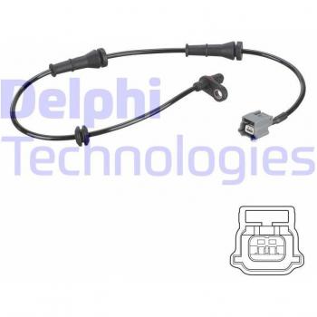 Sensor ABS DELPHI SS20823 - Kit de reparación para sistema de frenos, alta precisión, fácil instalación, compatible con múltiples vehículos