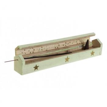 Soporte DKD Home Decor Incienso Madera de mango Indio 29 x 4 x 5 cm (6 Unidades)