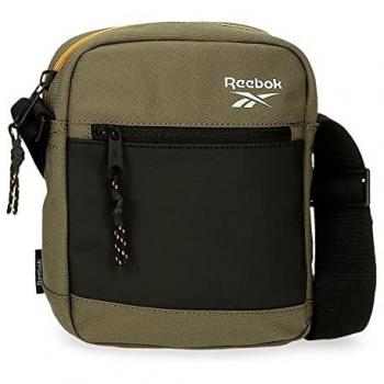 Bandolera Reebok Hamilton Verde Mediana 17x22x6 cm Poliéster