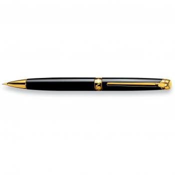Portaminas Caran d´Ache Léman negro y dorado 0,7 mm